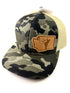 TRUCKERS WA ELK CAMO HAT